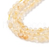 Natural Citrine Beads Strands G-L622-C05-3mm-B-4