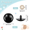 Resin Doll Craft Eyes DOLL-WH0001-14E-01-2