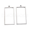 Non-Tarnish 304 Stainless Steel Pendants STAS-N095-045-1