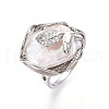 Natural Baroque Pearl Ring PEAR-N020-06Z-1
