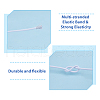 10.94 Yards  1Set Round Polyester Elastic Cords OCOR-NB0001-96A-3