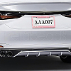 Aluminum Alloy Decoration Frame AJEW-WH0442-002-5