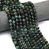Natural Moss Agate Beads Strands G-P573-A19-01-1