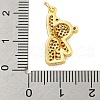 Brass Micro Pave Cubic Zirconia Pendant KK-R159-19C-G-3