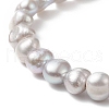 Mother's Day Jewellery Natural Pearl Beaded Stretch Bracelets for Women BJEW-JB09136-4