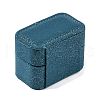 Imitation Leather Ring Organizer Storage Cases CON-G023-11-3