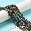 Natural Obsidian Beads Strands G-P497-01A-15-2