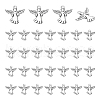 Unicraftale 50Pcs Tibetan Style Alloy Pendants FIND-UN0004-25-1