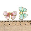 304 Stainless Steel Enamel Pendants STAS-Z140-15G-3
