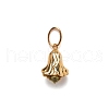 Ion Plating(IP) Brass Micro Pave Cubic Zirconia Pendants PW-WG53304-08-1