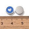 304 Stainless Steel Enamel Beads STAS-L022-096P-01-2