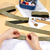 7M Ethnic Style Embroidery Polyester Ribbons OCOR-WH0070-119A-05-5