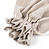Cotton Cloth Packing Pouches Drawstring Bags ABAG-R011-30X40-01-2