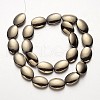 Electroplate Non-magnetic Synthetic Hematite Beads Strands G-F300-09-06-2