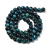 Natural Tiger Eye Beads Strands X-G-B133-A02-6MM-07-5