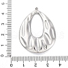 304 Stainless Steel Pendants STAS-P386-04P-B-3