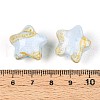 Transparent Resin Enamel Beads RESI-N043-02B-3