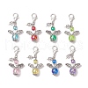 Angel Acrylic Pendant Decorations HJEW-JM03105-02-2