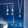 Unicraftale 16Pcs 2 Colors 304 Stainless Steel Pendant STAS-UN0035-41-3