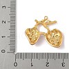 304 Stainless Steel Enamel Pendants STAS-U057-17G-01A-3