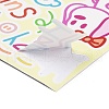8Pcs PVC Self-Adhesive Stickers STIC-L001-03-3