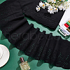 MAYJOYDIY US 5 Yards Cotton Embroidery Flower Lace Ribbons OCOR-MA0001-29B-4