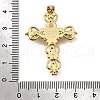 Brass Micro Pave Cubic Zirconia ABS Imitation Pearl Pendants KK-D328-03G-D-3