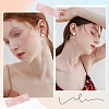 SUNNYCLUE 50Pcs 304 Stainless Steel Stud Earring Findings STAS-SC0008-57P-5