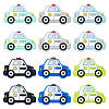 HOBBIESAY 12Pcs 6 Colors Food Grade Eco-Friendly Silicone Focal Beads FIND-HY0002-16-1