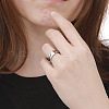 304 Stainless Steel Finger Rings FS-WGF5903-03-2