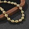 Rack Plating Brass Ball Chain Bracelets for Women BJEW-G676-01C-G-2