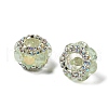 Acrylic Rhinestone Rondelle Beads OACR-S048-02H-1