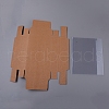 Drawer Kraft Paper Box CON-WH0073-29B-03-1