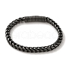 316 Surgical Stainless Steel Wheat Chain Bracelets BJEW-Q349-03B-01-1