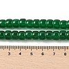 Baking Plating Glass Beads Strands GLAA-H036-01A-3