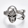 Alloy Cuff Finger Rings RJEW-T006-59-2