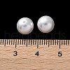 Plastic Imitation Pearl Beads FIND-M059-01C-09-3