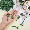90Pcs Plastic Brooch for Wedding AJEW-WH0472-97-3