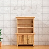 Wooden Three-Door Vertical Cabinet Home Decor Ornament PW-WG50331-01-1