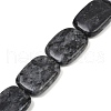 Natural Larvikite Beads Strands G-U018-H08-01-1