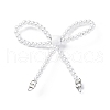 Alloy & Glass Bowknot Chandelier Component Links PALLOY-D359-02B-1