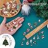 96Pcs Christmas Alloy Enamel Pendants JX267A-7