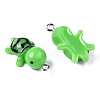 Opaque Resin Pendants RESI-T028-76-4