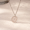 Stylish Stainless Steel Star of David Pendant Necklace for Women's Daily Wear NW9851-2-1