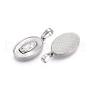 Brass & Shell Pendants KK-N254-208P-2