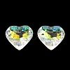 Electroplate Glass Charms EGLA-M028-01B-1