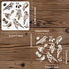 PET Hollow Out Drawing Painting Stencils DIY-WH0391-0416-2
