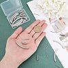 Unicraftale 40Pcs 5 Style 304 Stainless Steel Tube Beads STAS-UN0026-96-2