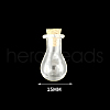 Mini High Borosilicate Glass Bottle Bead Containers X1-BOTT-PW0001-261E-1