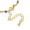 Brass Chain Necklace Making KK-K337-13G-01-3